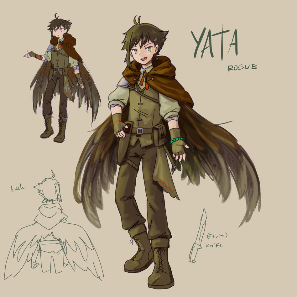 Yata the Rogue (character design)